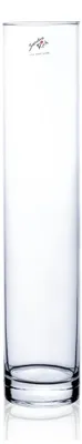 Produktbild von Glasvase "Cyli HC" Ø 6cm x 30cm | Zynlindrische Vase Blumenvase Glas