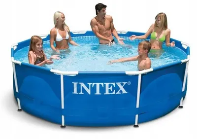 Produktbild von INTEX 28200NP 305x76cm 4 485L Rundes Regalbecken Modell 2026