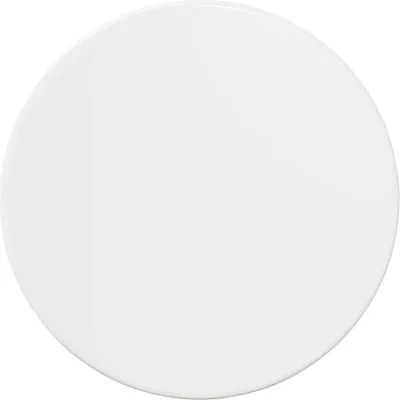 Image de Plateau de table blanc brillant Ø 50 x 1,5 cm