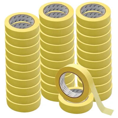 Produktbild von ARLI 32x Abdeckklebeband Kreppband 30 mm x 50 m Malerkrepp Malerband Kreppklebeband