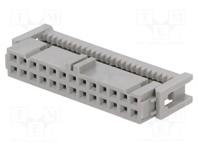 Obrázok produktu pre 1x konektor pre plochý kábel, 1,27 mm, počet kontaktov: 26, prúd: 4,25 A, kód: 89126-0101HA - konektor pre pripojenie vodičov