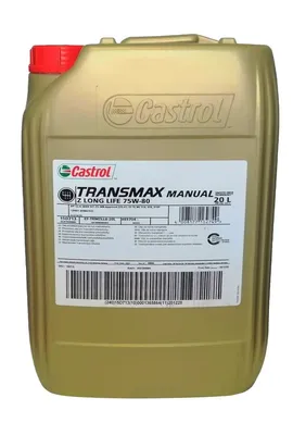 Produktbild von CASTROL 15D713 Transmax Getriebeöl Synthetiköl 75W-80 für Schaltgetriebe 20L