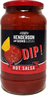 Produktbild von Henderson and Sons Hot Salsa Dip 1050g