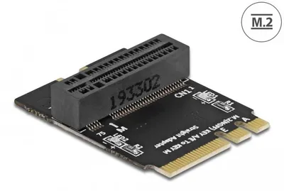 Obrázek produktu pro Delock M.2 klíč A+E samec na klíč M slot úhlový s držákem - Adaptér rozhraní - M.2 NVMe karta - M.2 karta (64137)