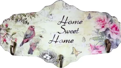 Productafbeelding van Wandhaken met drie haken, 17 x 30 cm