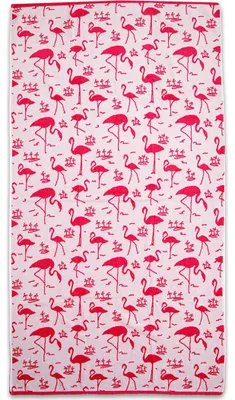 Obrázek produktu pro Plážová osuška Plameňáci 90x170 cm