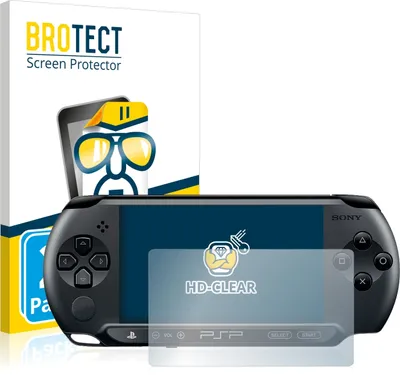 Produktbild von 2x Für Sony PSP 1004 Schutzfolie BROTECT Displayschutz Display Schutz Folie Klar Transparent