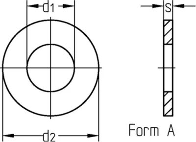 Produktbild von Joseph Dresselhaus U-Scheibe M8
