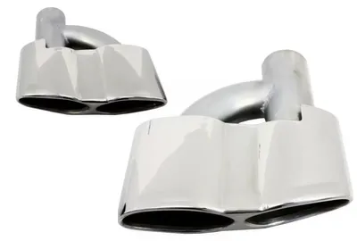 Obrázek produktu pro Koncovky výfuku pro Mercedes třídy S W221 2005-2013 S65 S63 Design.
