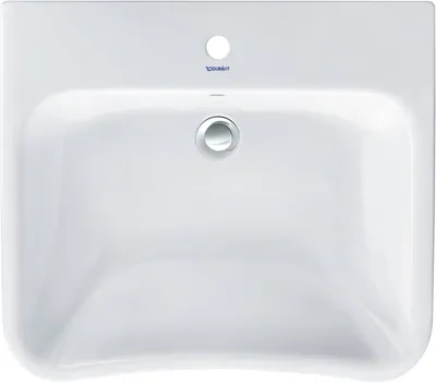 Produktbild von Duravit Waschtisch DuraStyle Vital 65x57cm, m HL, ÜL, HLB, barrieref., weiß