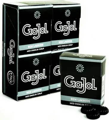 Produktbild von Ga-Jol Ren Lakrids reine Lakritz Pastillen 8er Pack