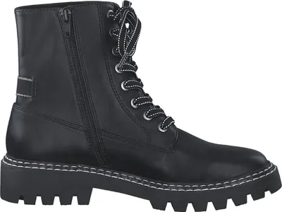 Produktbild von s.Oliver Damen Combat Boot Schnürung Stiefelette 5-25265-29, Größe:39 EU, Farbe:Schwarz