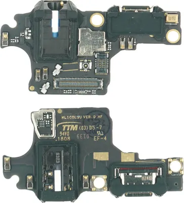 Produktbild von Ladebuchse für Honor 10 USB-C Platine Mikrofon, Kopfhöreranschluss Ladeanschluss Lade Eingang