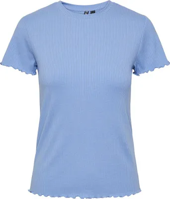 Produktbild von Pieces Nicca Kurzarm-t-shirt Blau S Frau Blau S