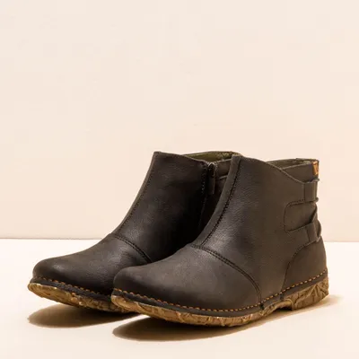 Image de El Naturalista Bottines pour Femme N917 PLEASANT BLACK/ ANGKOR Couleur Noir