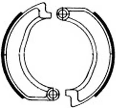 Produktbild von Ferodo Fsb806 Bremsbeläge Silber Silber One Size