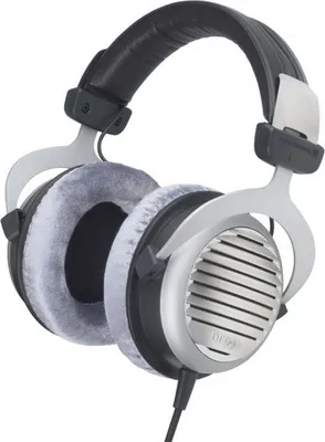 Zdjęcie produktu dla Beyerdynamic DT 990, Przewodowa, 5 - 35000 Hz, Muzyka, 667 g, Suchawki, Czarny, Srebrny