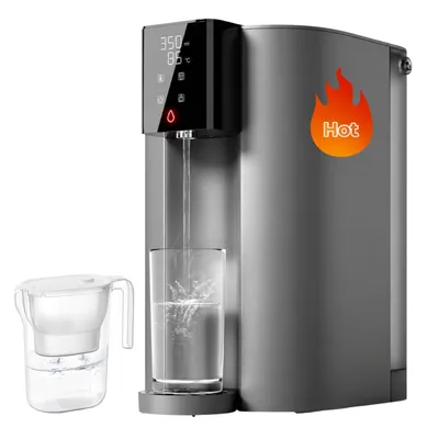 Produktbild von Waterdrop C1H Auftisch-Umkehrosmoseanlage mit einer zusätzlichen WD-PT-05W-L Wasserfilterkanne