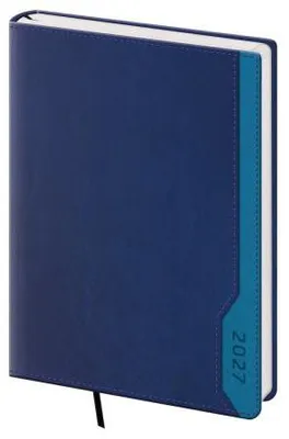 Obrázek produktu pro Týdenní diář formátu A5, modré barvy (model DFR423-02-27)