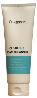 Productafbeelding van Dr. Hedison Clear BHA Reinigingsschuim, 230 ml