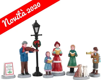 Produktbild von LEMAX Weihnachtsdorf: "Baily's Music School Carolers" (02949)