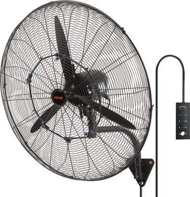 Obrázok produktu pre Mlhový ventilátor, 74,9 cm, vodotesný priemyselný ventilátor, 3 rýchlosti, 9500 CFM, komerčný alebo domáci ventilátor na chladenie skladov, skleníkov, dielní