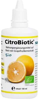 Immagine prodotto di CitroBiotic Estratto di semi di pompelmo biologico in gocce, soluzione da 100 ml