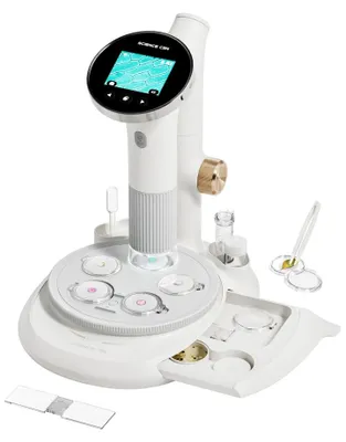 Image de Jeu STEM Microscope numérique avec écran intégré, TopBright