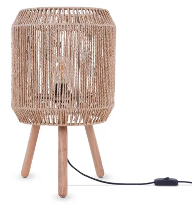 Produktbild von Tischlampe Schreibtischlampe Nachttisch Lampe Leselampe Lampenschirm Boho E27