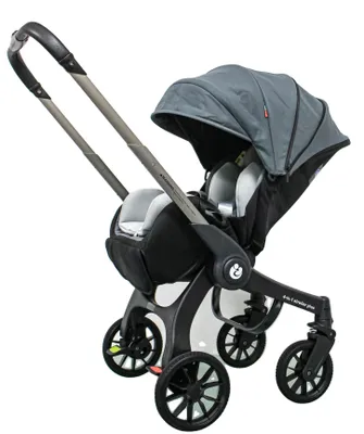Produktbild von Babywagen, Multifunktional, Zusammenklappbar, Grau