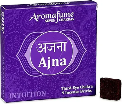 Produktbild von Aromafume Chakra Räuchersteine 6. Chakra – Packung mit 3 Stück – 40 g