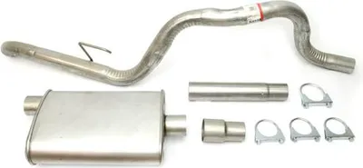 Zdjęcie produktu dla Sportowy układ wydechowy 4.0-L. Tłumik z rurą wydechową Jeep Grand Cherokee WJ 02-04