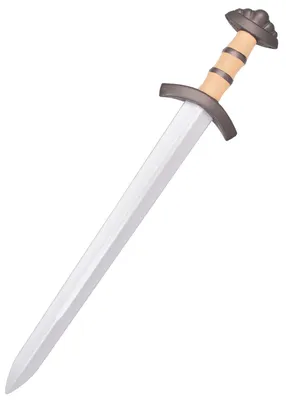 Produktbild von LARP Kinder Wikinger Schwert, Polsterwaffe, 63 cm „Leifr“