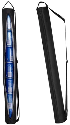 Produktbild von INF Golf Kühltasche Röhre 7 Dosen 900D Oxford und PEVA für Golf Picknick Schwarz