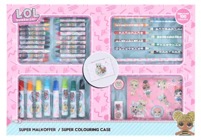 Image de LOL Surprise Boîte de couleurs 100 pièces pour l'école et les loisirs