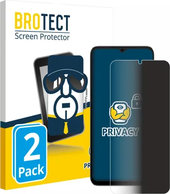 Produktbild von 2x BROTECT Sichtschutzfolie für Doogee Note 56X Pro Anti-Spy Privacy Sichtschutz Blickschutz Folie Blaulicht-Schutz