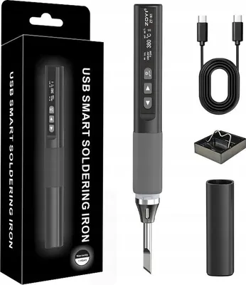 Image de Kit fer à souder numérique portable de précision 96 W PID PD QC T12 ZOYI ZT-N1