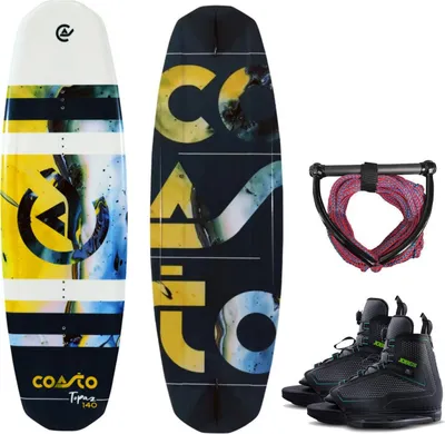 Zdjęcie produktu dla COASTO Topaz 140 Package Wakeboard Flex Dumbbell Maze Binding 40-46