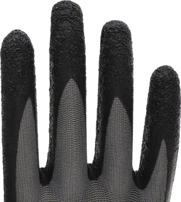 Produktbild von NITRAS 3520 Nylotex Nylon-Latexhandschuhe Schutzhandschuhe Arbeitshandschuhe Allroundhandschuhe - 12 Paar Größe:9
