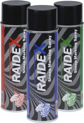 Produktbild von Raidex Brand Spray Schaf (500 ML) - Grün