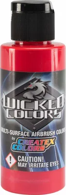 Produktbild von CREATEX Wicked W303 Pearl Red 60ml Airbrush Farbe 116303