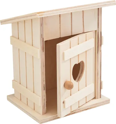 Produktbild von VBS Miniatur Toilettenhäuschen