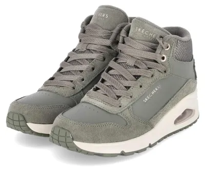 Zdjęcie produktu dla Skechers Damskie buty sportowe UNO-STACRE SHINE, kolor: zielony, materiał: skóra i materiał syntetyczny, rozmiar: 35