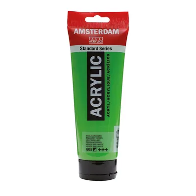Immagine prodotto di Amsterdam Serie Standard Tubo di vernice acrilica 250 ml - Verde brillante 605