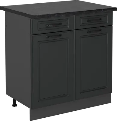 Zdjęcie produktu dla Szafka dolna do kuchni Vicco R-Line Antracytowy domek wiejski 80 cm , BP Antracyt, Model 54076