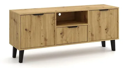 Immagine prodotto di Mobile TV moderno da 140 cm con cassetto e 2 ante