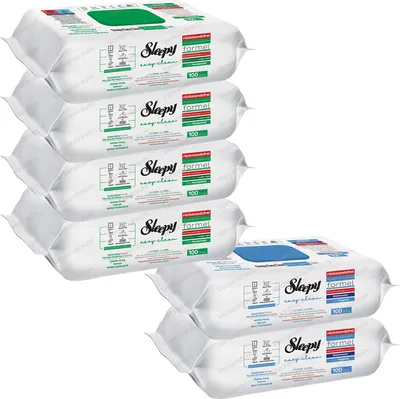 Obrázek produktu pro Sleepy Feuchttücher 4x Grün + 2x Blau