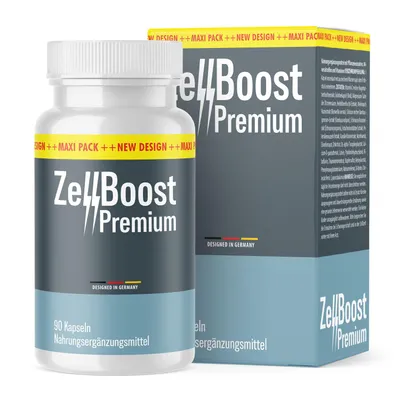 Produktbild von ZellBoost Premium Kapseln | für deine körperliche Balance | & Reinheit | Inhalt 90 Kapseln