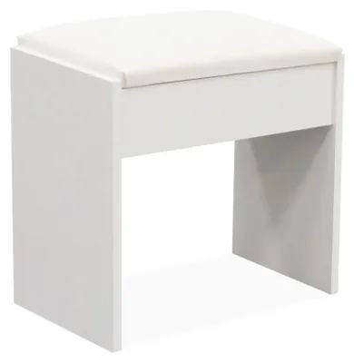 Produktbild von Aga Schminktisch Hocker MRDT14 Mattweiß