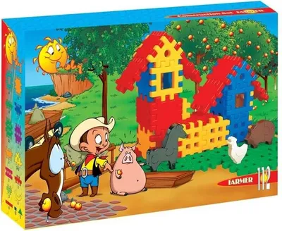 Produktbild von Polesie Polesie4826 Familienbauset in Kartonschachtel (120-teilig)
